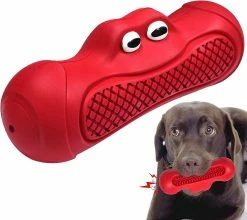 Unbranded Indestructible Big Dog Dog Toy, Dog Chew Toys, Presque Indestructible Rubber Toothbrush Toy Pour Medium Large Pet