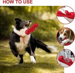 Unbranded Indestructible Big Dog Dog Toy, Dog Chew Toys, Presque Indestructible Rubber Toothbrush Toy Pour Medium Large Pet -Pet Soin 846644341 max