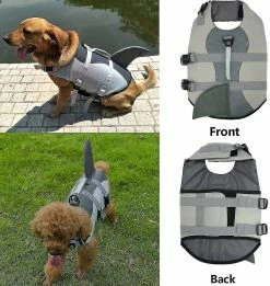Unbranded Pet Dog Life Jacket Maillot De Bain Dog Taille Réglable Gilet De Vie Pour Chien (1 Pièce, Gris) 7 Unbranded Pet Dog Life Jacket Maillot De Bain Dog Taille Réglable Gilet De Vie Pour Chien (1 Pièce, Gris) -Pet Soin 846687578 max