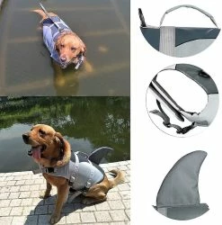 Unbranded Pet Dog Life Jacket Maillot De Bain Dog Taille Réglable Gilet De Vie Pour Chien (1 Pièce, Gris) 9 Unbranded Pet Dog Life Jacket Maillot De Bain Dog Taille Réglable Gilet De Vie Pour Chien (1 Pièce, Gris) -Pet Soin 846687802 max