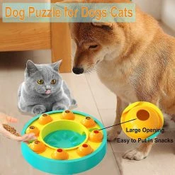 Unbranded Dog Puzzle Slow Feeder Toy, Jouets Interactifs Pour Chiens Chats, Petit Chien Moyen Jouet Slow Feeder Bowlblue1pcs 6 Unbranded Dog Puzzle Slow Feeder Toy, Jouets Interactifs Pour Chiens Chats, Petit Chien Moyen Jouet Slow Feeder Bowlblue1pcs -Pet Soin 846752163 max