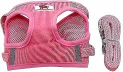 Unbranded Soft Training Harness Vest Mesh Tissu Dog Vest Harnesses For Puppy, Cats, Small Animals Ps042 (, Rose) -Pet Soin 846769483 max