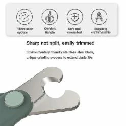 Unbranded Pet Nail Clipper Scissors Pet Dog Cat Nail Toe Claw Clippers For Animals Pet Supplies (2 Pièces, Greenpink -Pet Soin 846787572 max